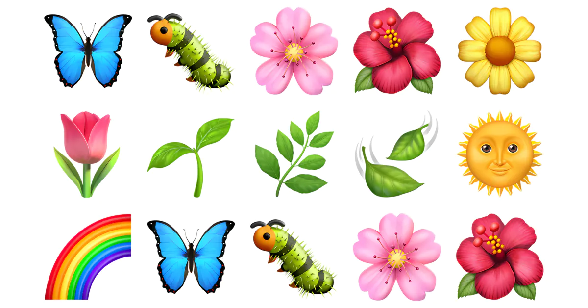 🦋 ButterflyEmojiMeaning Emojis 🌸🌼🌺🌱🐛 Copy & Combos