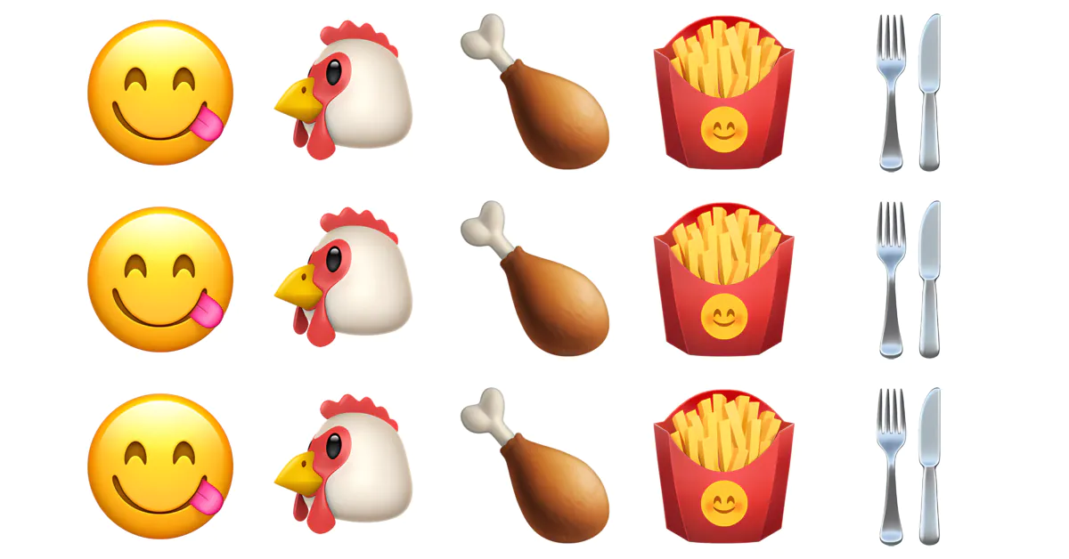 🍗 Chicken Nuggets Emojis 🍟😋🍴🐔🍗🍟 Copy & Combos