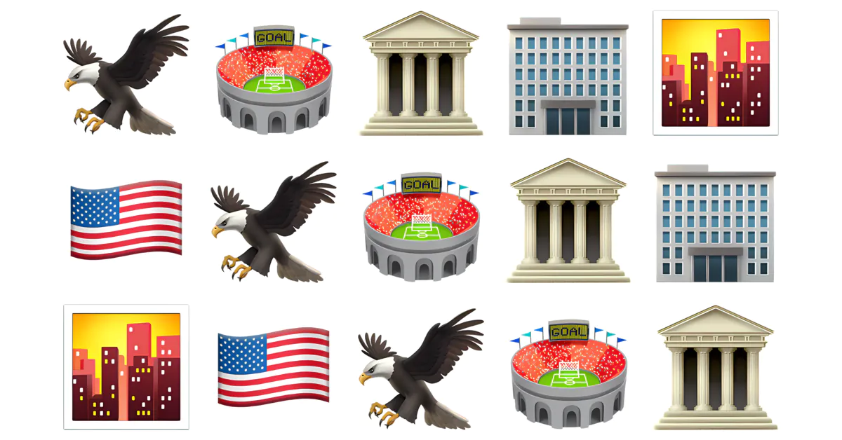 🇺🇸 Dc Flag Emojis 🏛️🦅🌆🏢🏟️ Copy & Combos