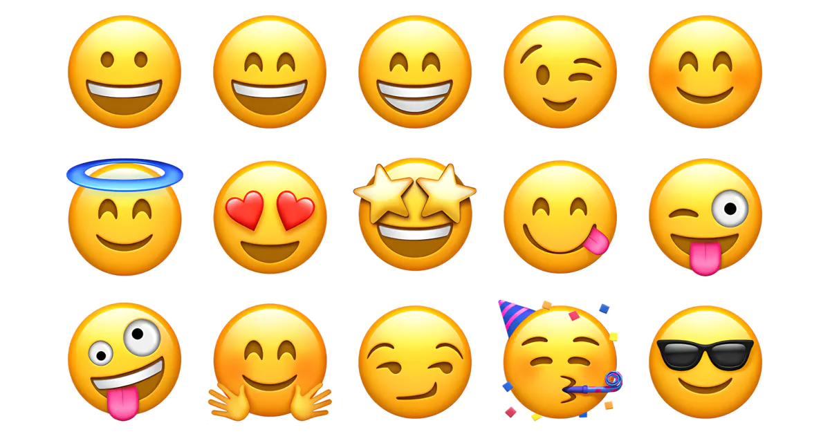 😀 Editor Emojis 😎😍🤩😄😊 Copy & Combos