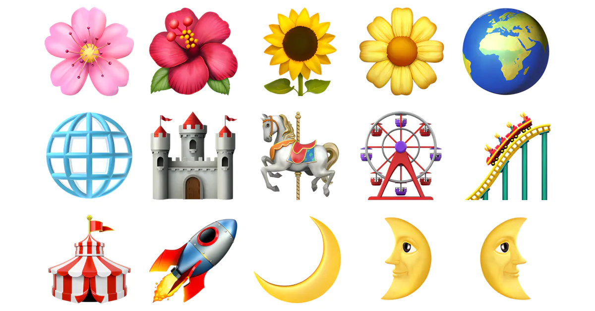  Epcot Emojis Copy Combos