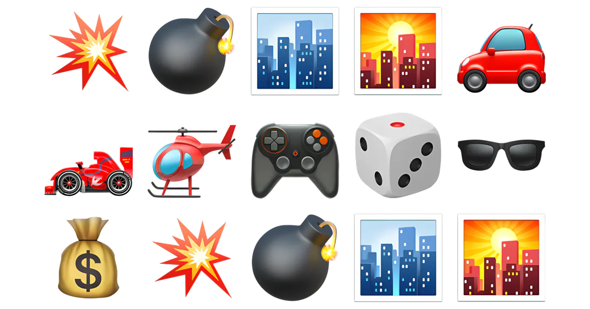 💥 Gta 5 Emojis 🚗💰🏙️🎮🕶️ Copy And Combos