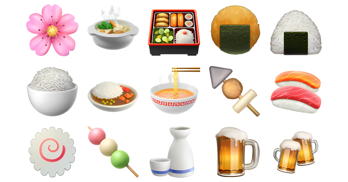 🗾 Map of Japan Emojis 🇯🇵🏯⛩️🗼🌸 Copy & Combos