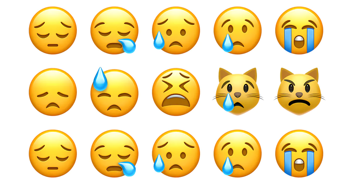 sad cat emojis copy combos