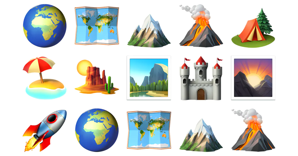  Tour Emojis Copy Combos