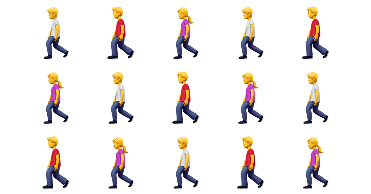 🚶 Walking Symbol Emojis 🚶‍♂️🚶‍♀️🚶‍♂️‍♂️🚶‍♀️‍♀️🚶‍♂️‍♀️ Copy & Combos